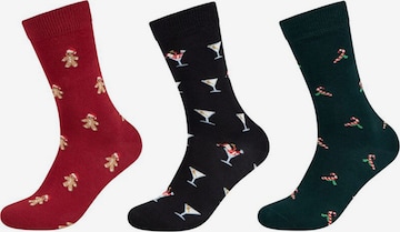 Chaussettes FUN Socks en mélange de couleurs : devant