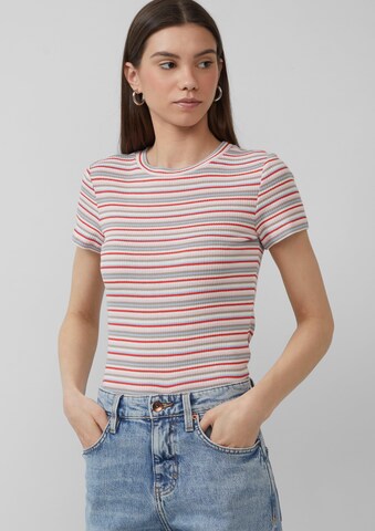 T-shirt QS en mélange de couleurs : devant