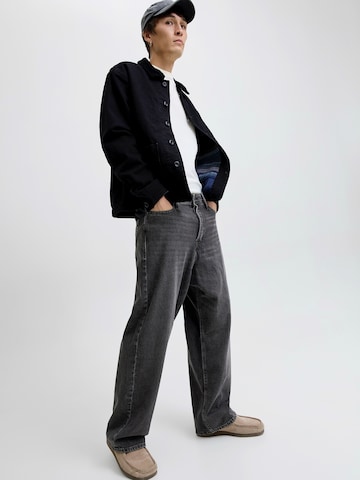 JACK & JONES Baggy Jeans 'JJIRON JJORIGINAL' in Black