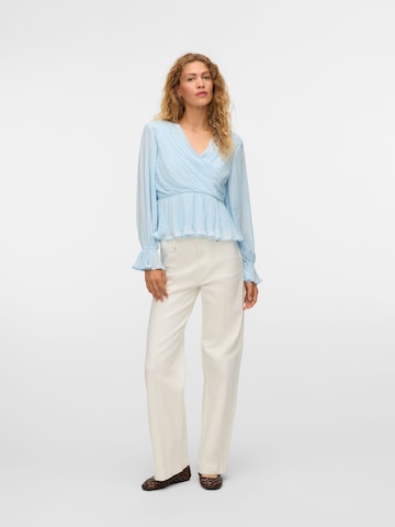 Chemisier 'VMDora' VERO MODA en bleu
