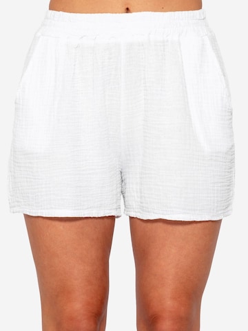 SASSYCLASSY Regular Pants in White