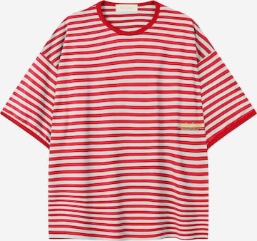 Another Cotton Lab T-shirt i röd: framsida