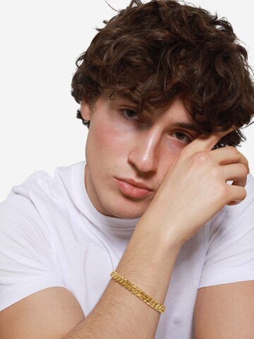 Heideman Armband 'Kevin' in Gold: Vorderseite