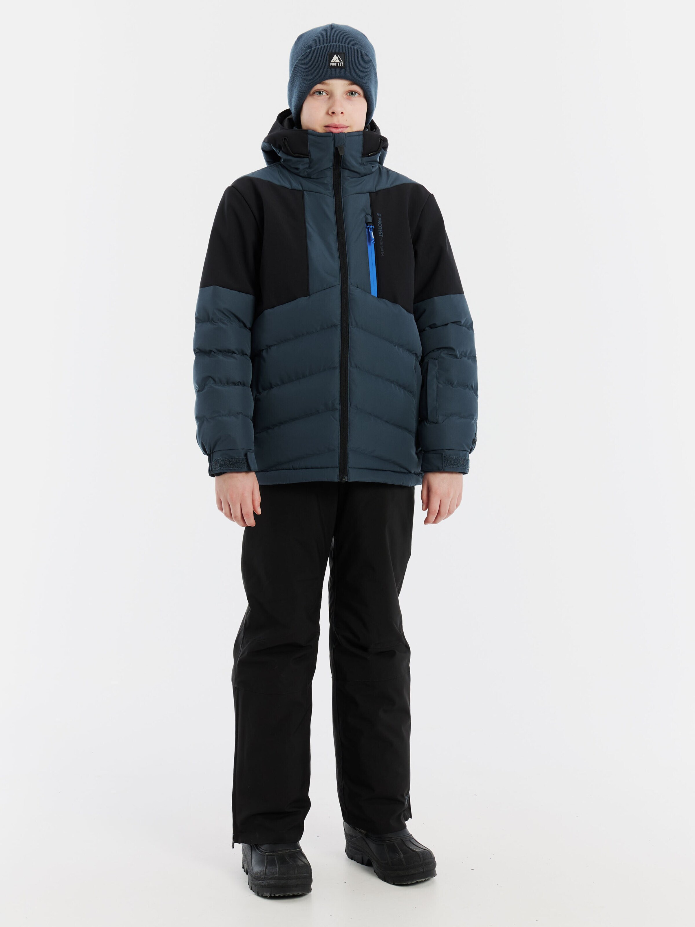 PROTEST Athletic Jacket 'PRTBrucer JR' in Blue