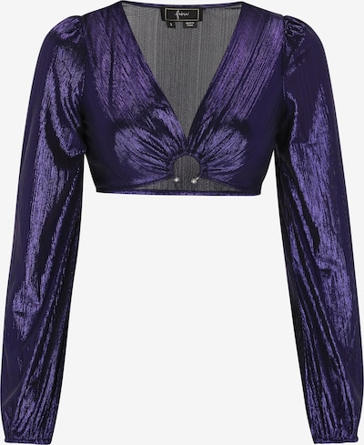 Palaidinė be rankovių iš faina, spalva – purpurinė, Prekių apžvalga