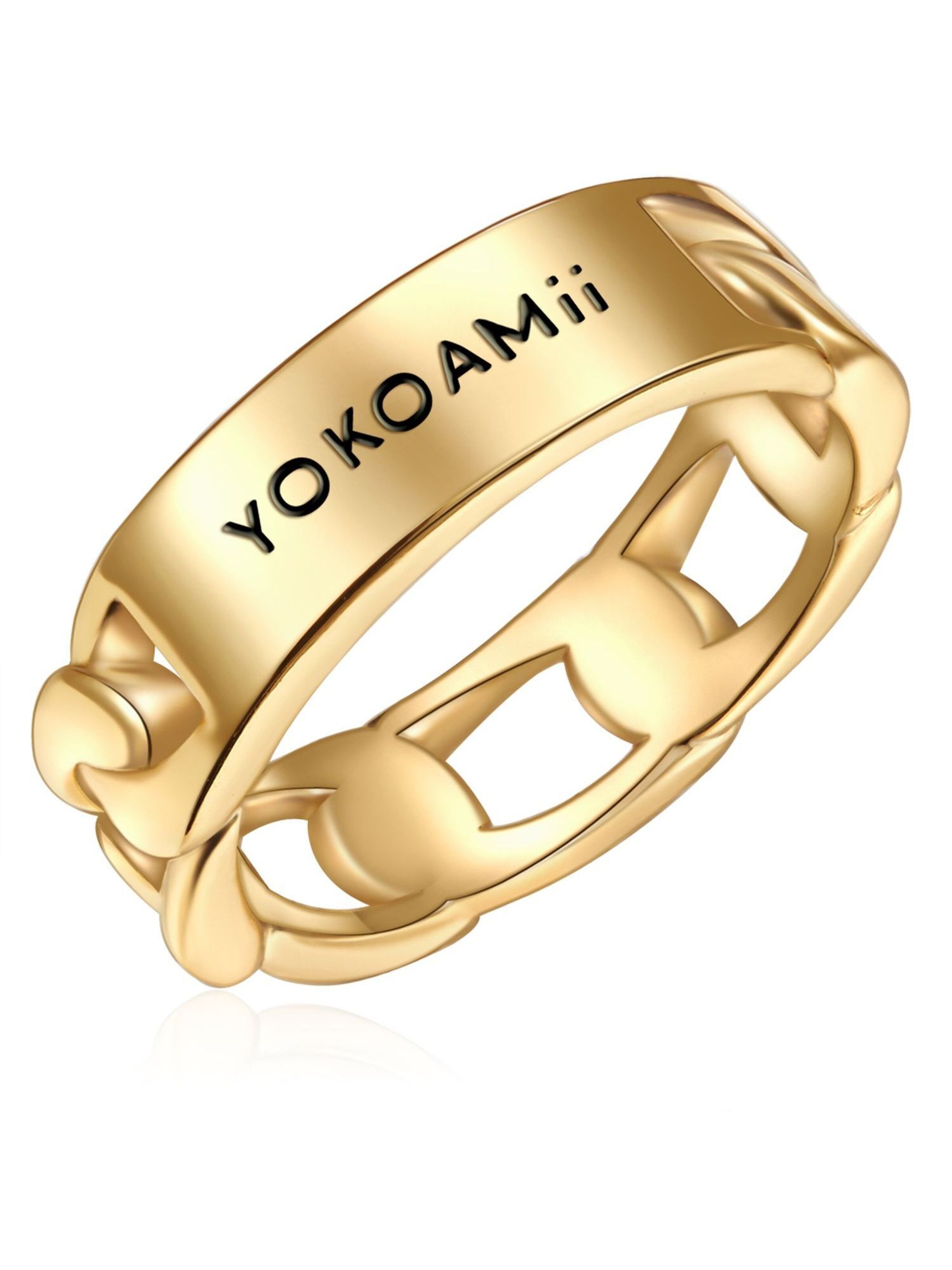 Yokoamii Ring in Gold