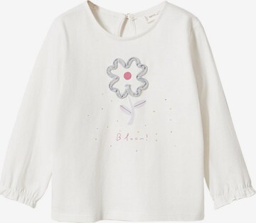 MANGO KIDS Shirt in White: front