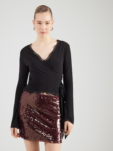 Maglietta di ABOUT YOU in nero: frontale