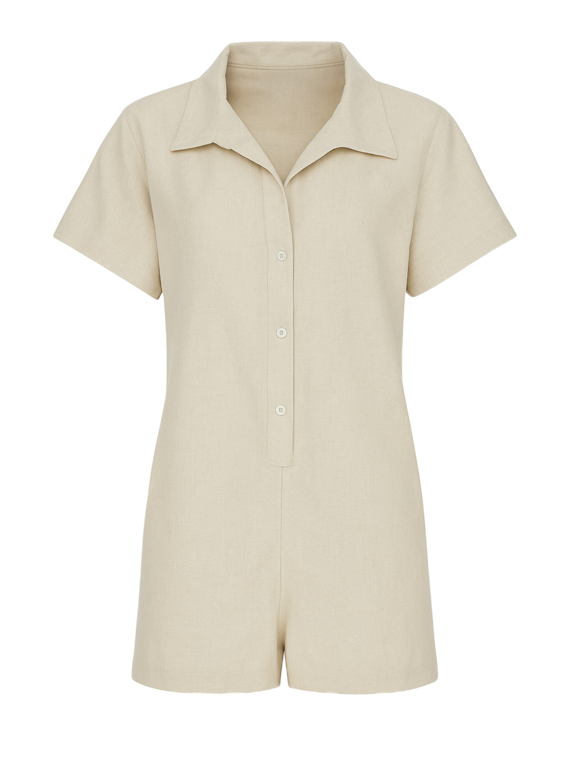 C&City Jumpsuit in Beige: front