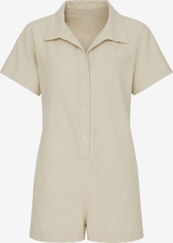 C&City Jumpsuit in Beige: Vorderseite