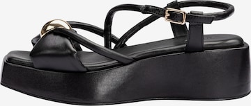 Sandales 'VEGA FLOW' LLOYD en noir : devant