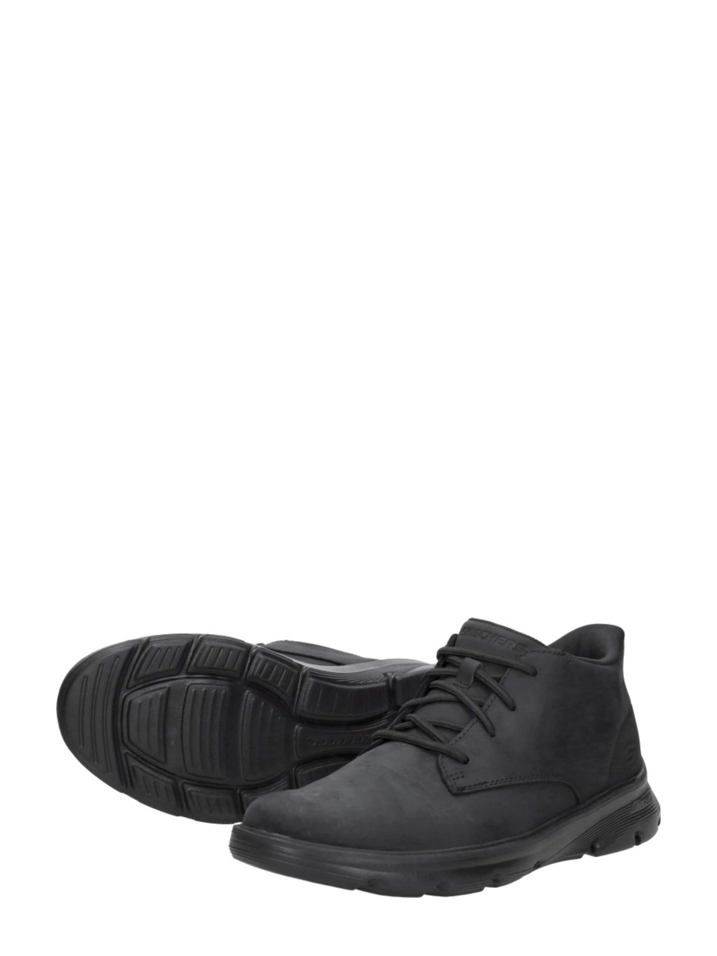 Bottes à lacets 'Arch Fit Garza' SKECHERS en noir