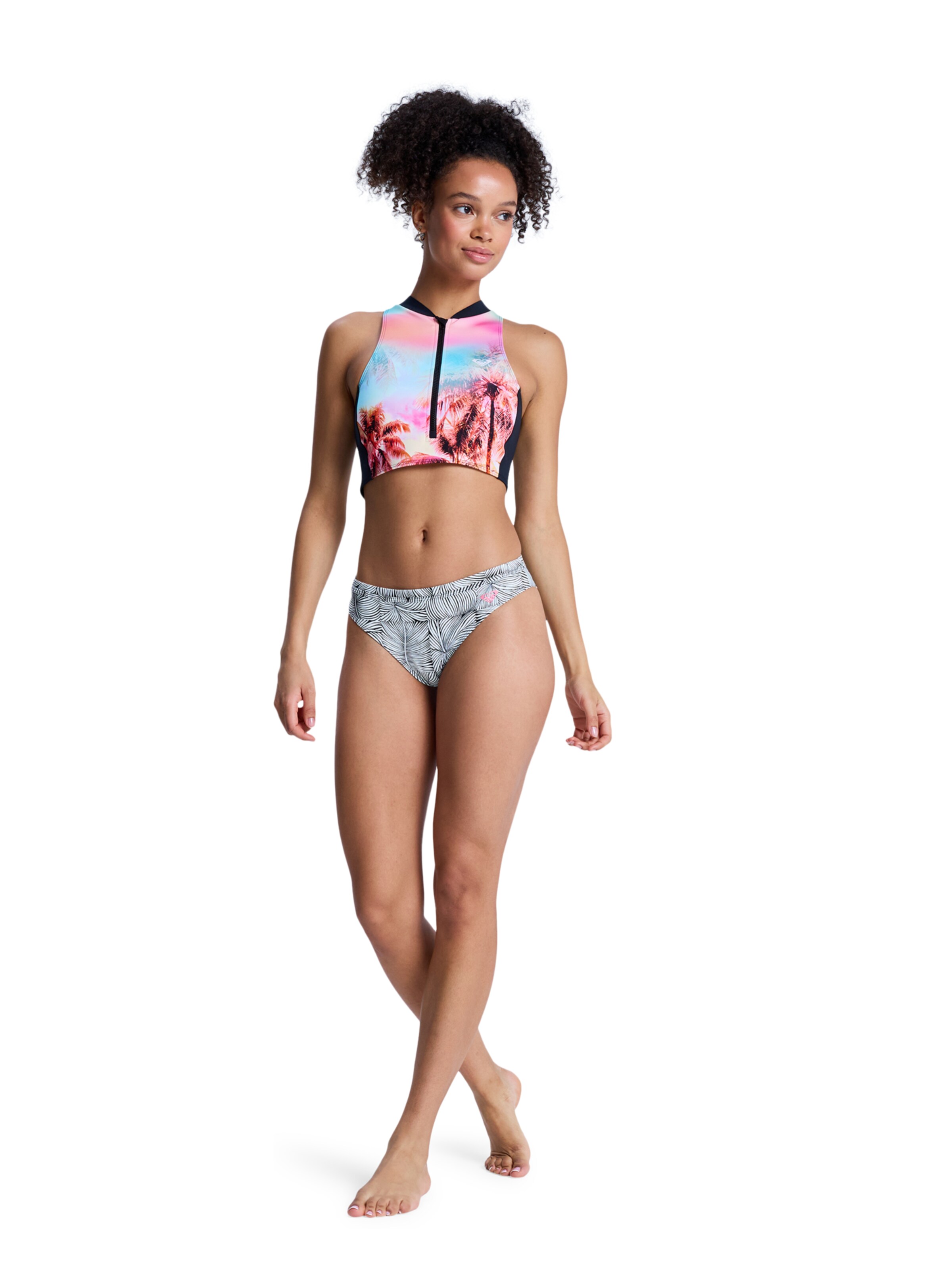 ROXY High neck Bikini Top 'Pro Surf' in Mixed colors