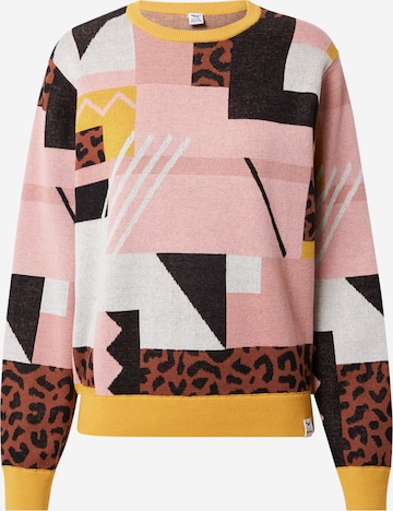 Iriedaily Sweater 'Funkadelic' in Mixed colors: front