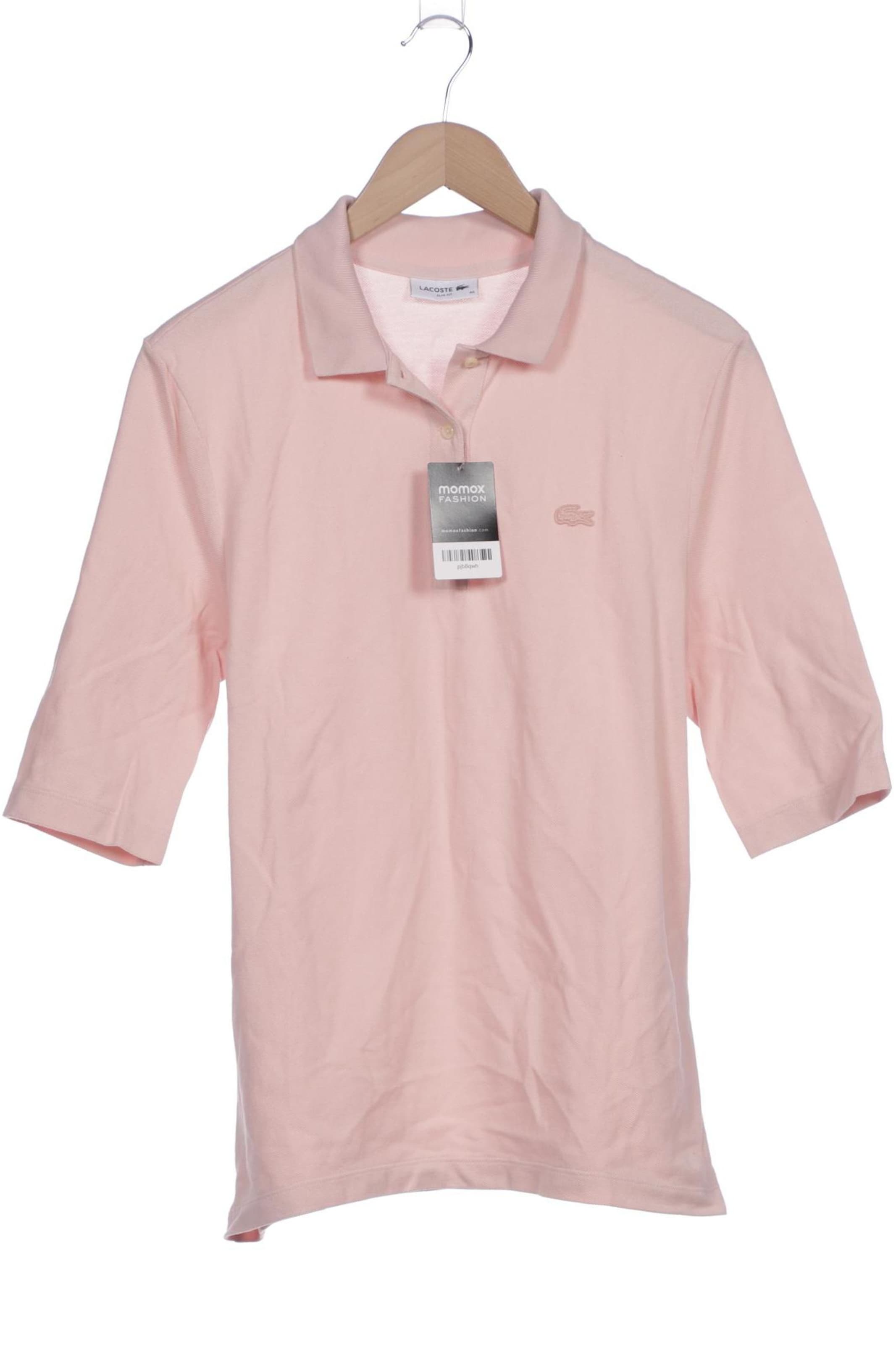 LACOSTE Poloshirt M in Pink: Vorderseite