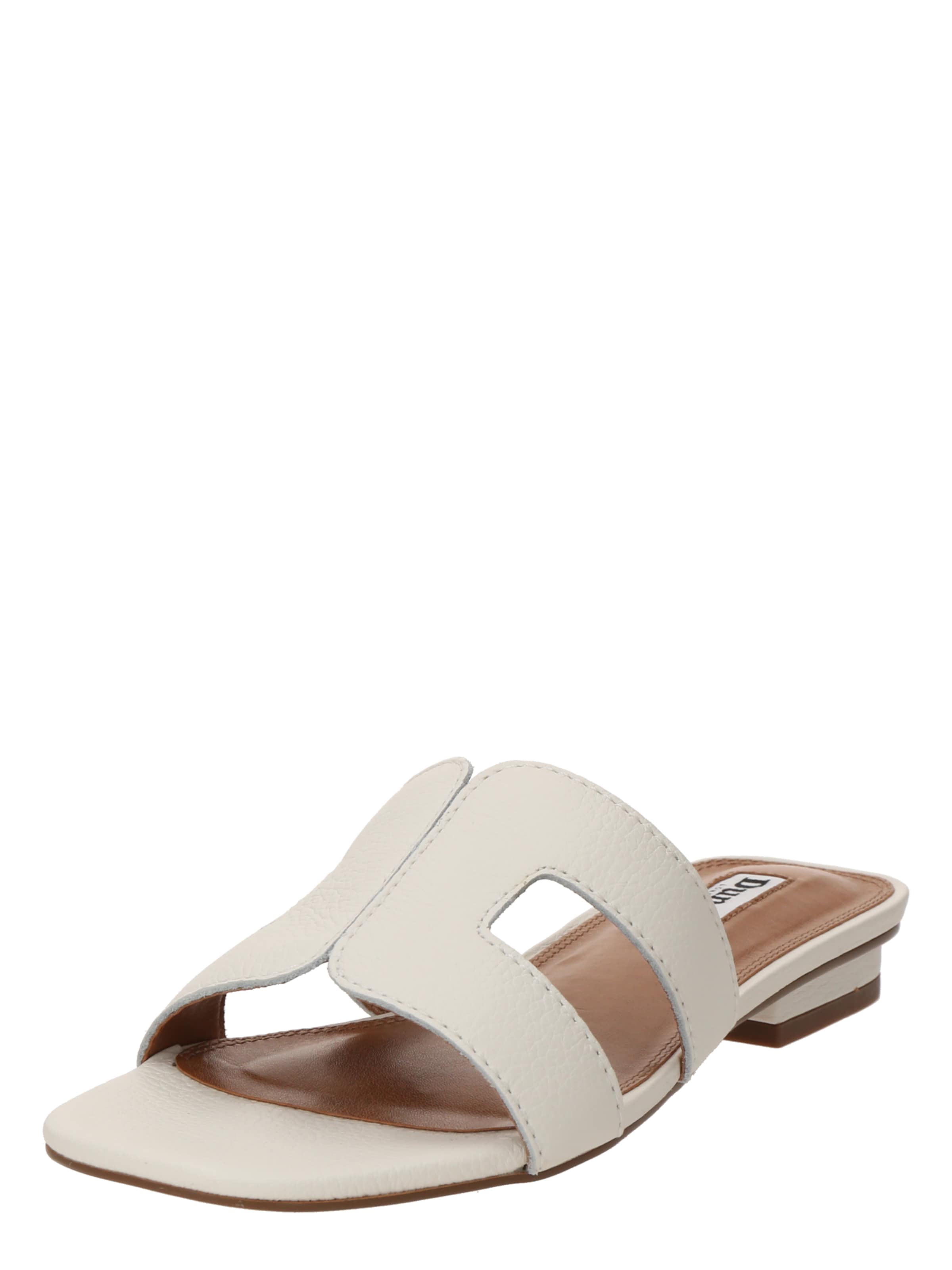 Dune LONDON Muiltjes in Wit: voorkant