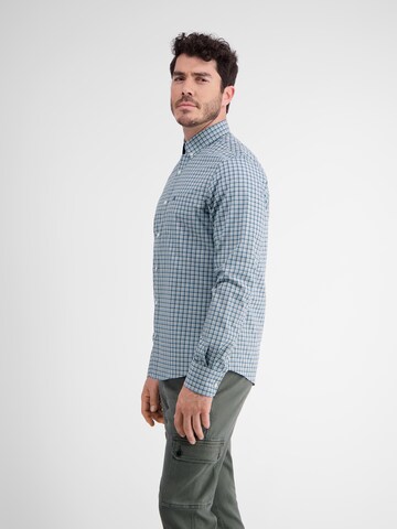 LERROS Regular fit Button Up Shirt in Blue