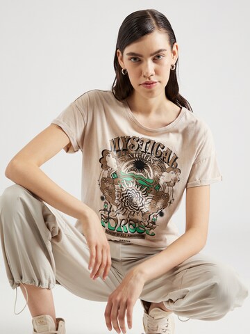 T-shirt GARCIA en beige : devant