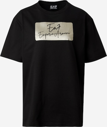 EA7 Emporio Armani Футболка в Черный: спереди