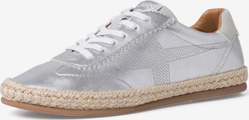 TAMARIS Sneakers laag in Zilver: voorkant