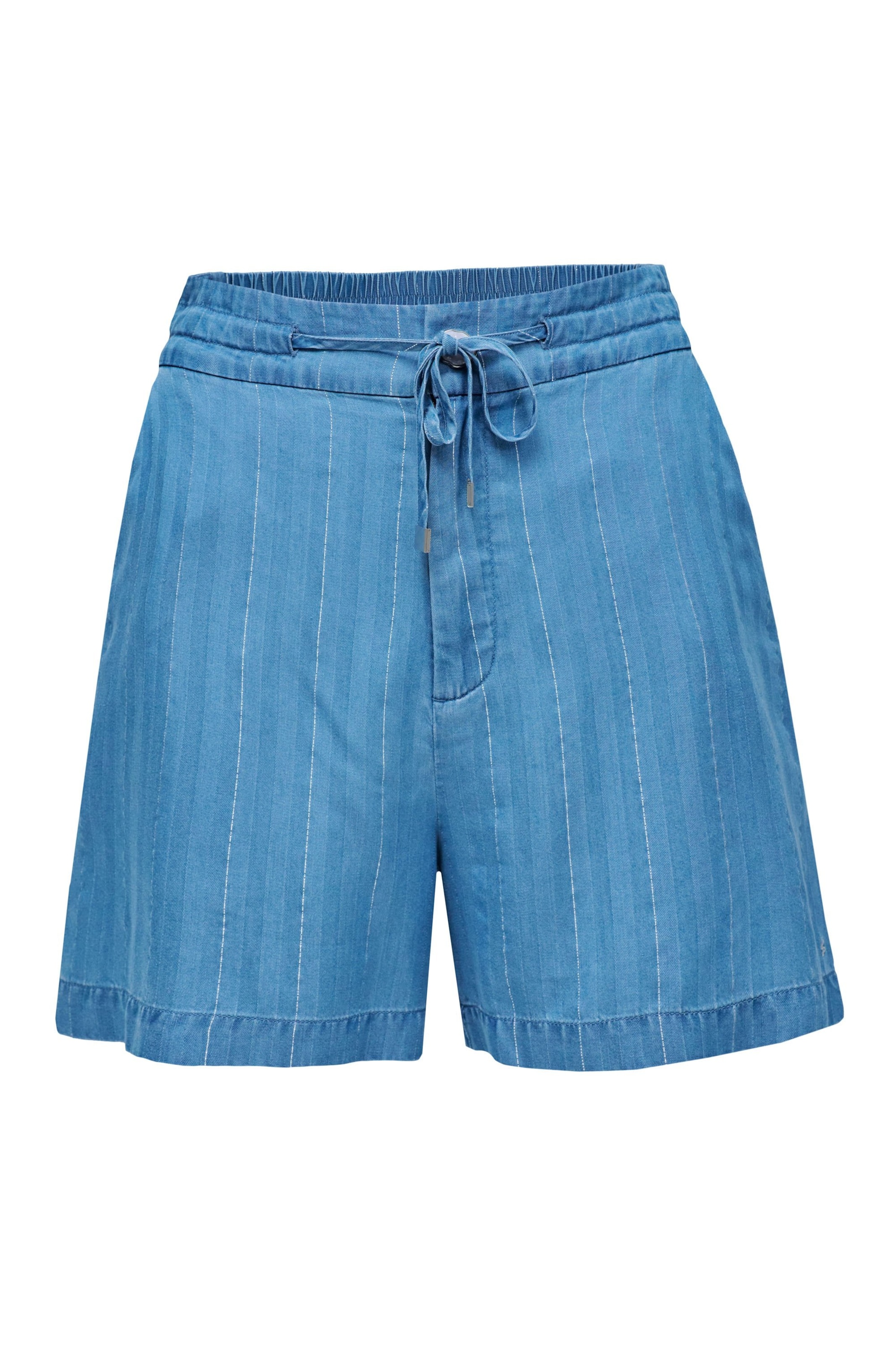 Salsa Jeans Loosefit Broek in Blauw: voorkant