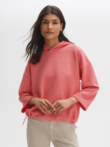 OPUS Sweatshirt 'Golonja' in Rood: voorkant