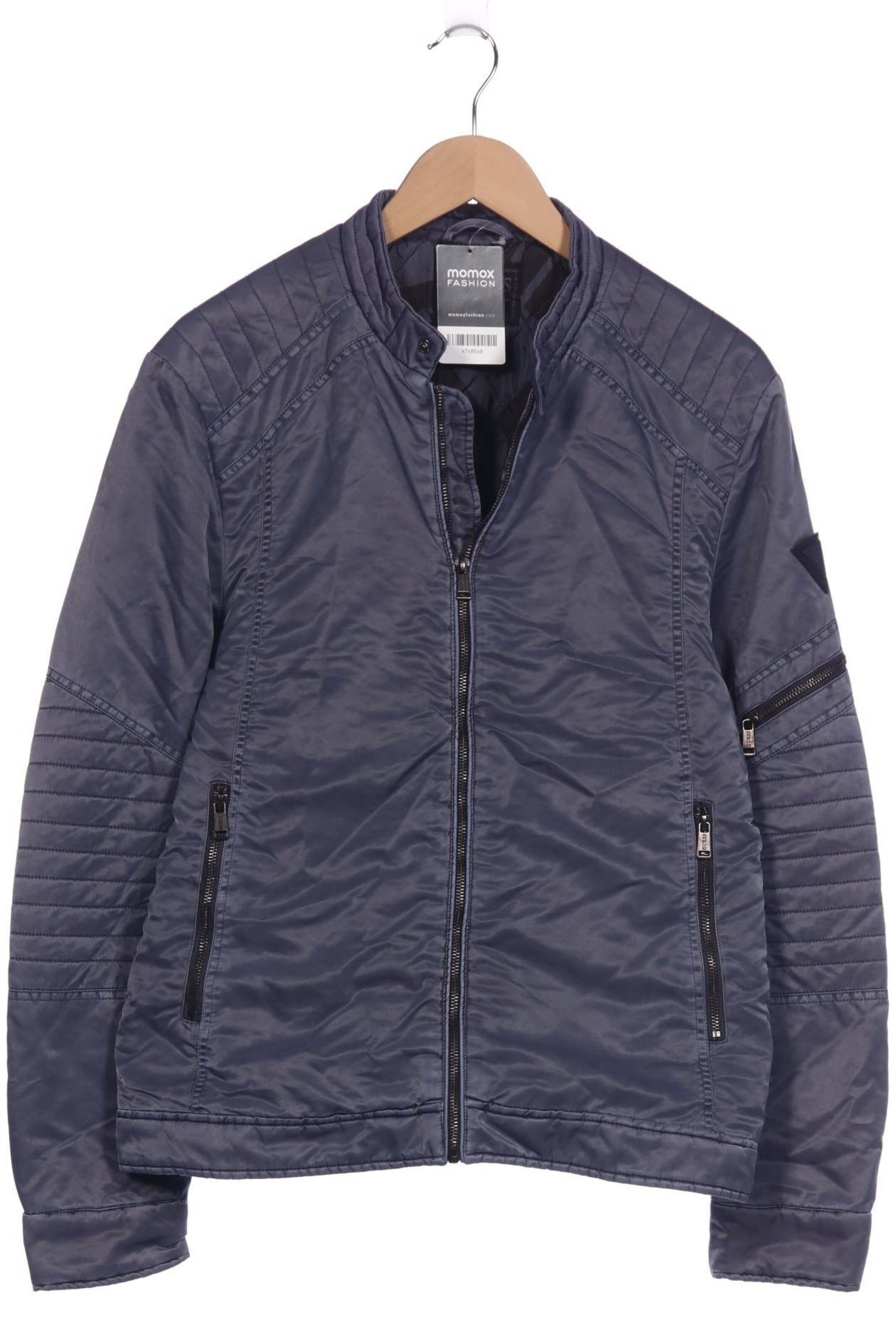 GUESS Jacket & Coat in M in Blue: front