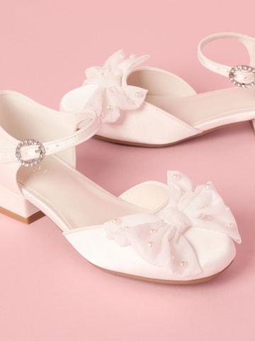 Lipsy Sandali | bela barva