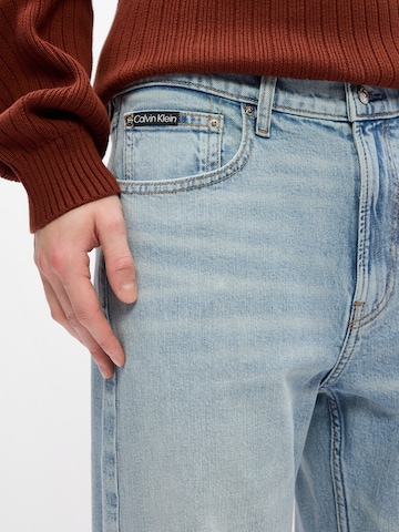 Calvin Klein Jeans Wide Leg Jeans in Blau