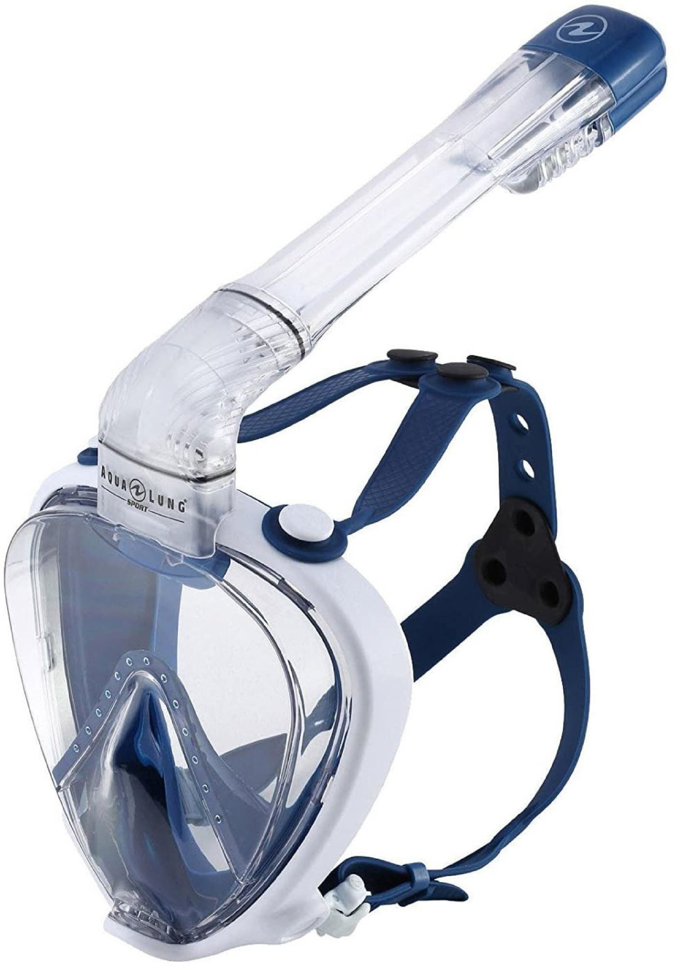 Aqua Lung Sport Snorkel ' FULL FACE MASK SMART SNORKEL ' in Blue: front