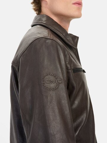 CAMEL ACTIVE Lederjacke in Braun