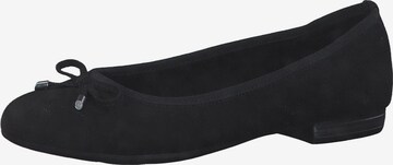 MARCO TOZZI Ballet Flats in Black: front