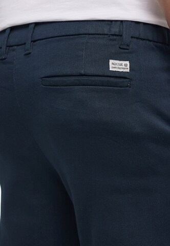 INDICODE JEANS Regular Chino 'Knutzon' in Blauw