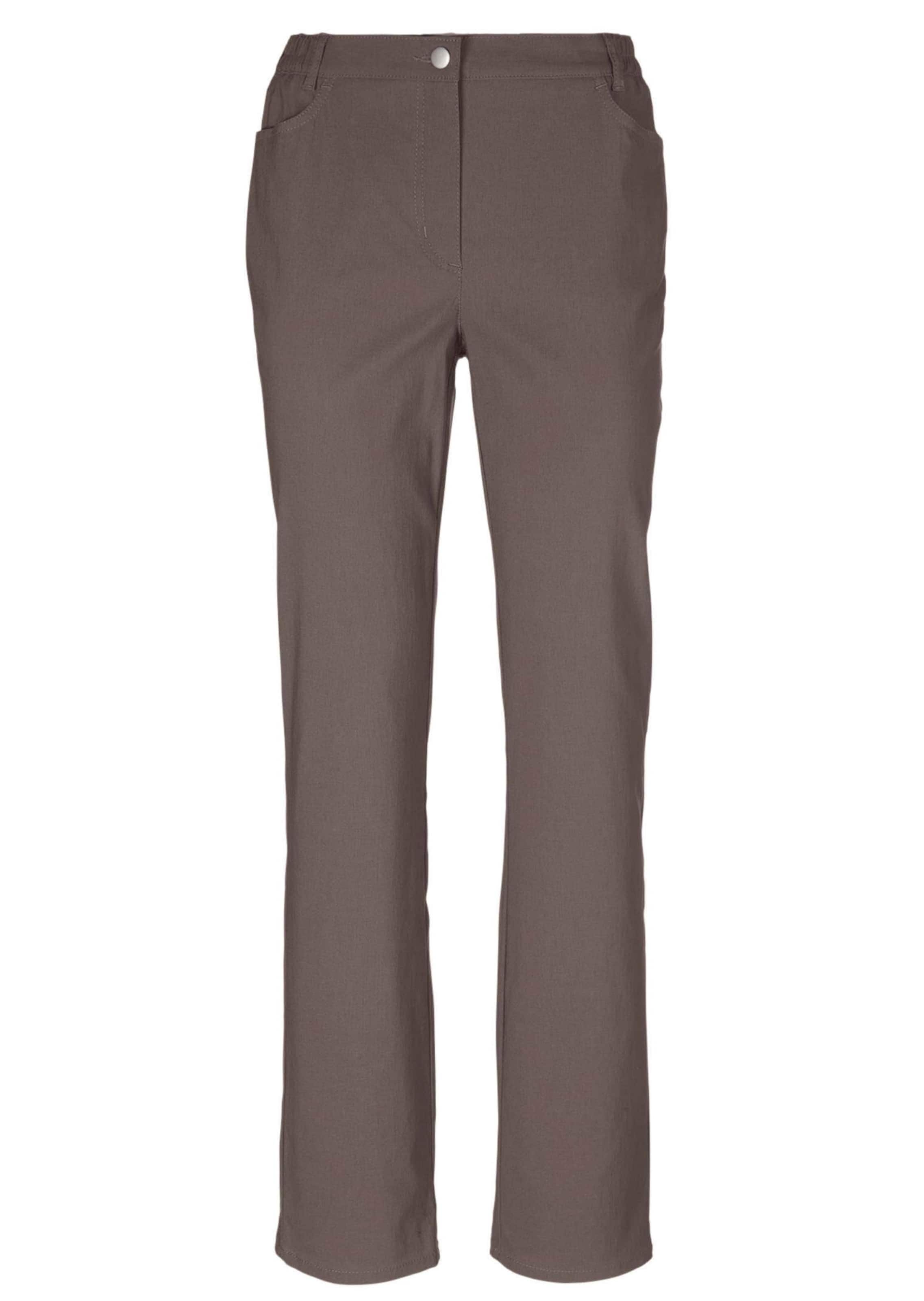 Goldner Broek 'Carla' in Grijs: voorkant