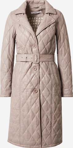 Maze Ανοιξιάτικο και φθινοπωρινό παλτό σε λιλά: μπροστά