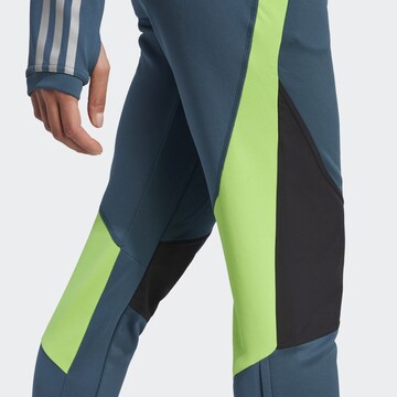ADIDAS PERFORMANCE Tapered Workout Pants 'Tiro 23 Competition Winterized' in Blue