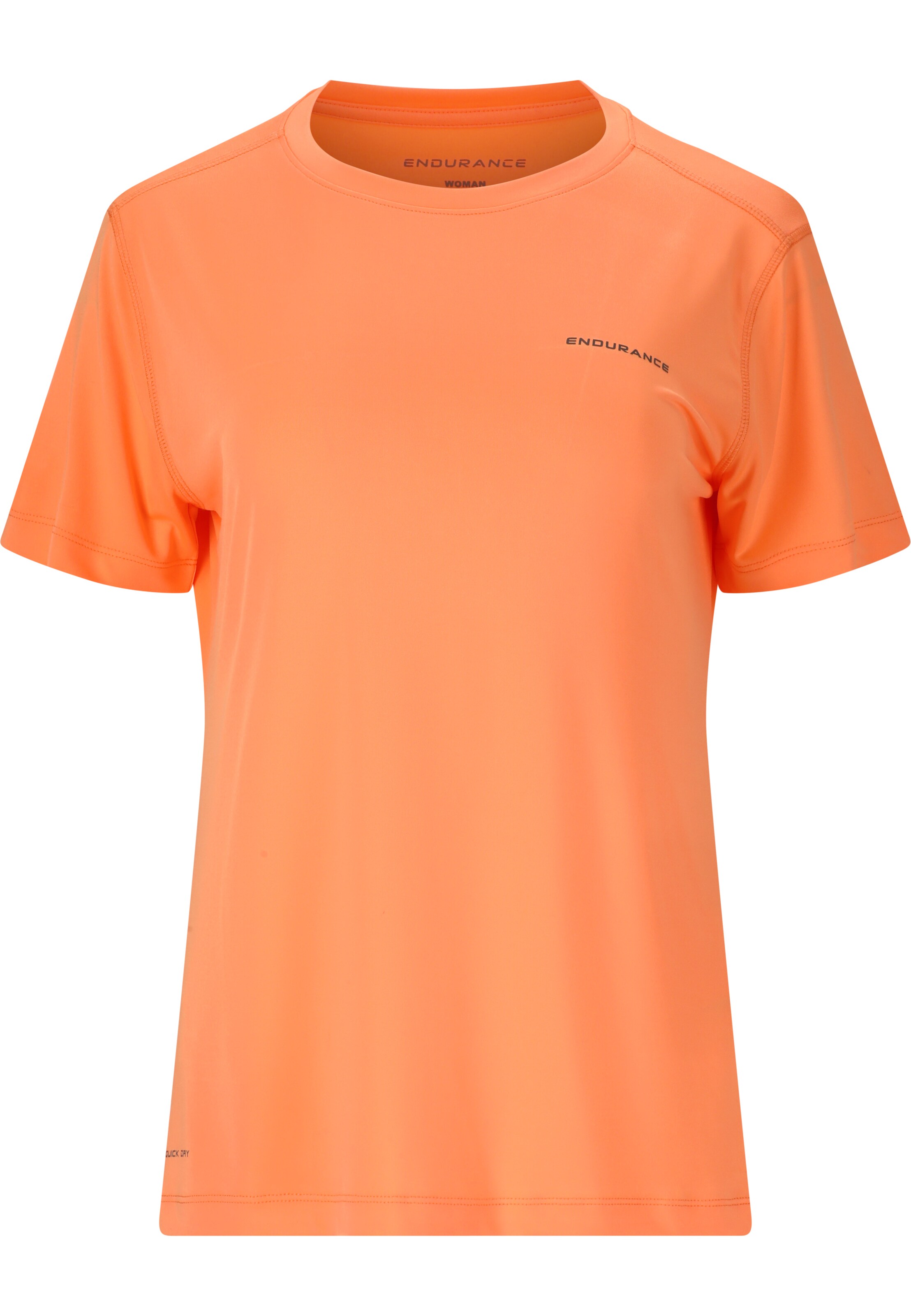 ENDURANCE Functioneel shirt in Oranje: voorkant