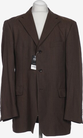 STRELLSON Suit Jacket in M-L in Brown: front