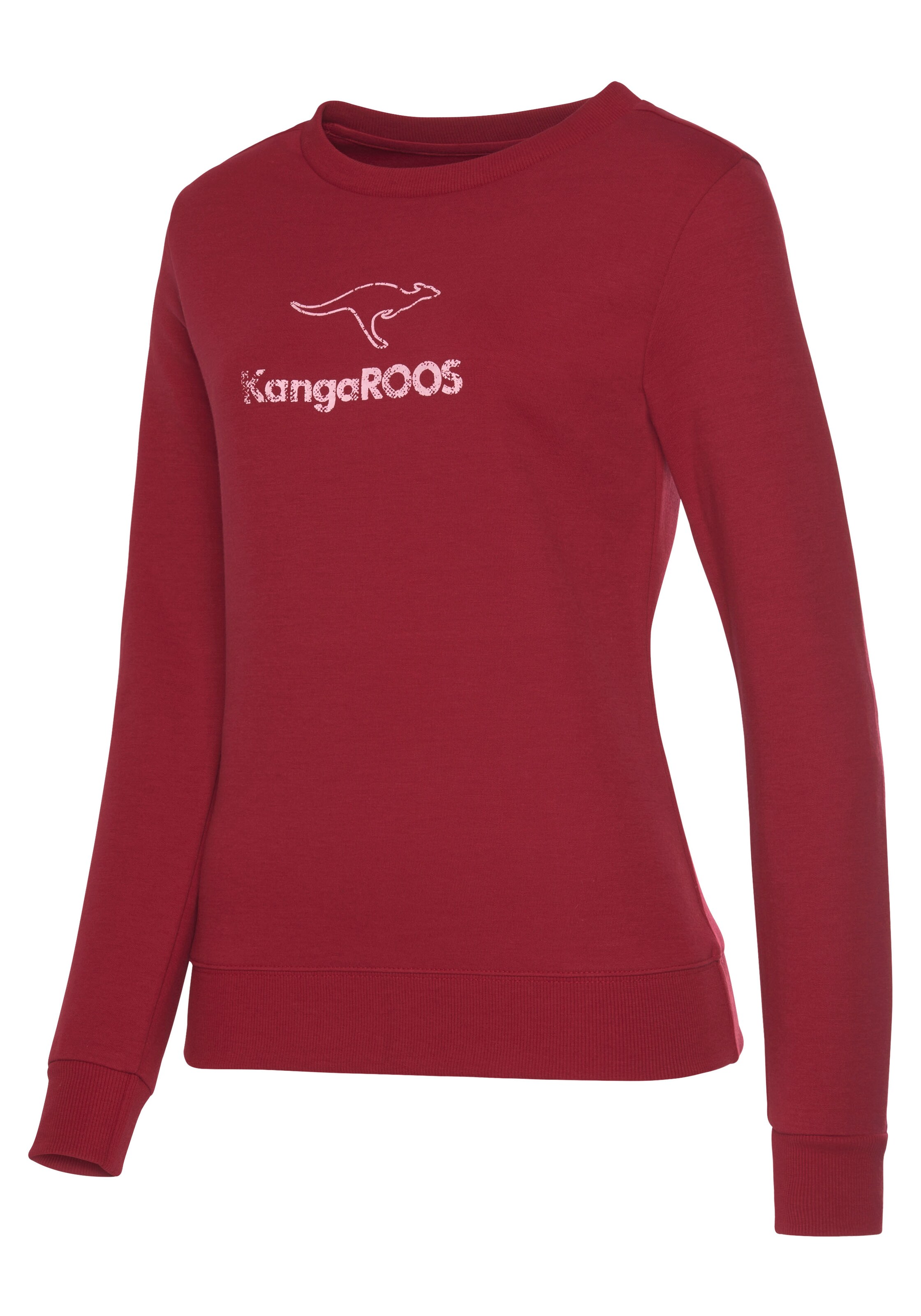 KangaROOS Sweatshirt in Red