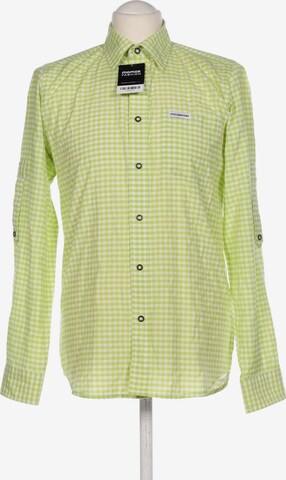 STOCKERPOINT Button Up Shirt in S in Green: front