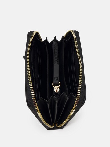 Valentino Bags Portemonnee in Zwart: terug