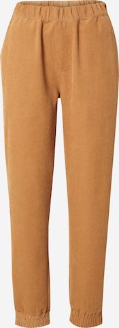 Iriedaily Tapered Broek 'Civic' in Oranje: voorkant