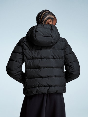 Bershka Between-Season Jacket in Black