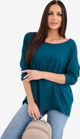 Lumera Bluse 'Xara' in Grün: Vorderseite