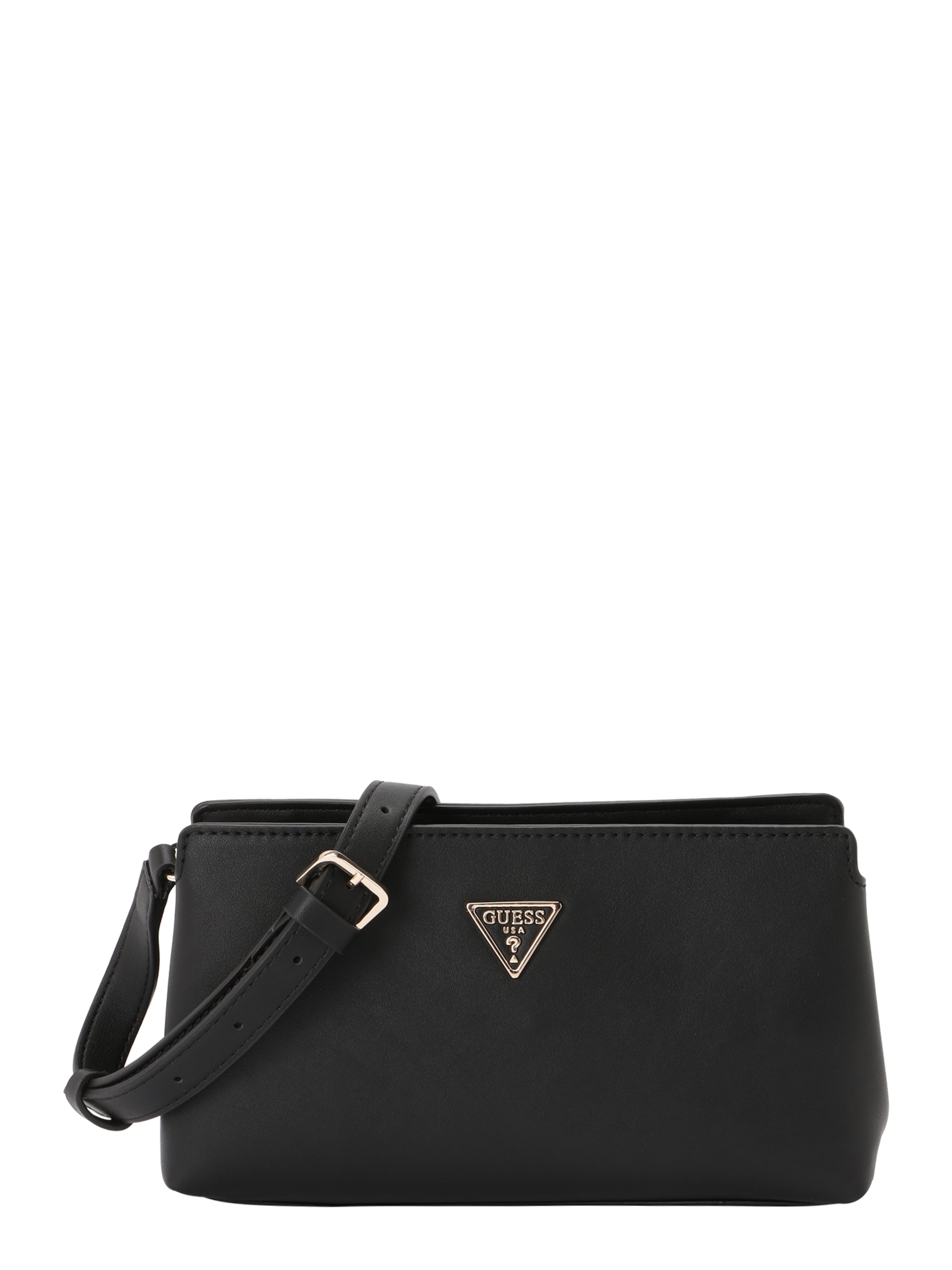 GUESS Schoudertas &#x27;TALENT CROSSBODY TOP ZIP&#x27; in Zwart: voorkant