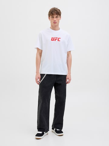 JACK & JONES Koszulka 'JCOUFC' w kolorze biały