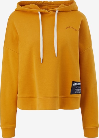 comma casual identity Sweatshirt in Yellow: front