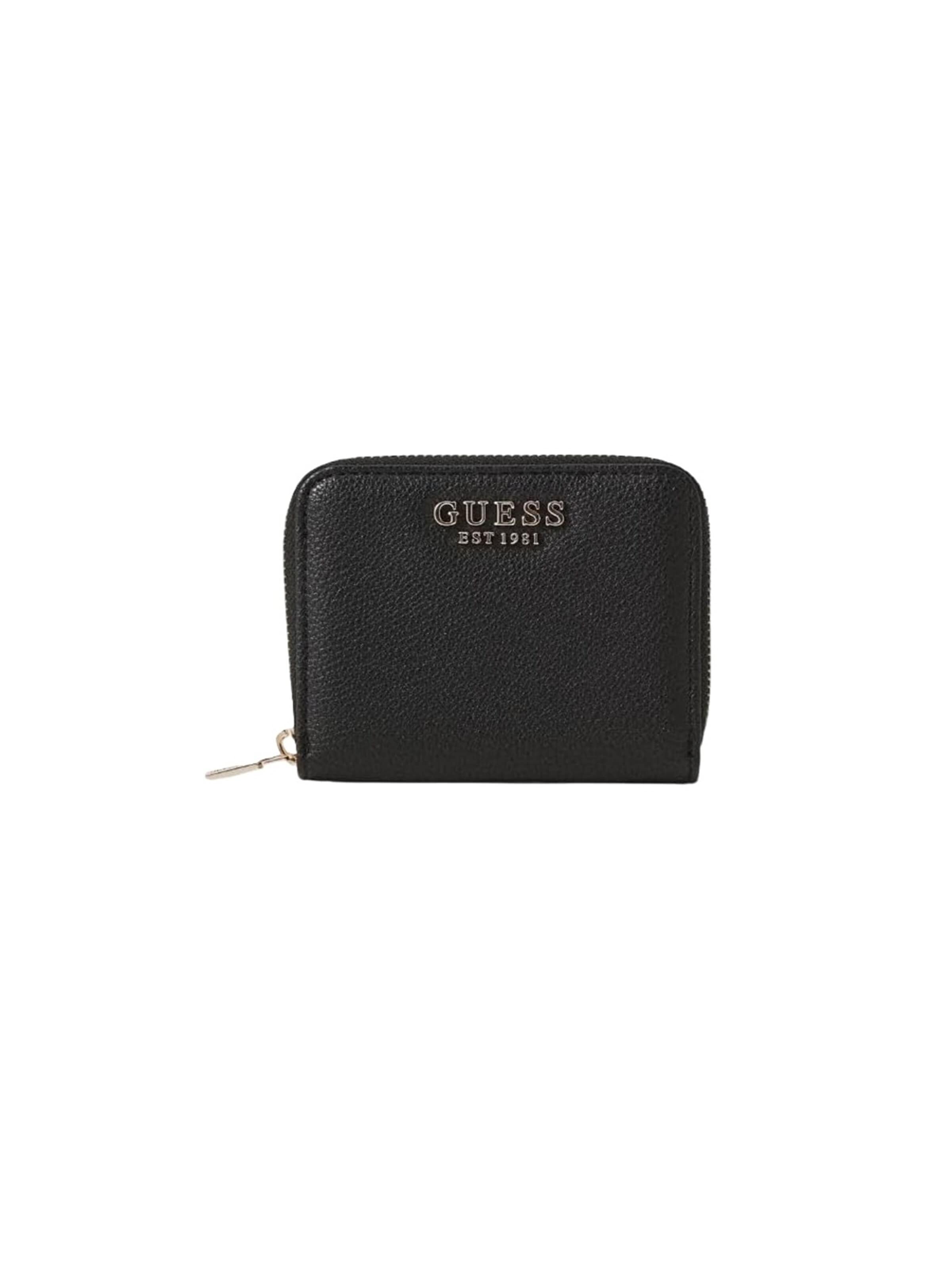 Portamonete 'BG7459137' di GUESS in nero: frontale