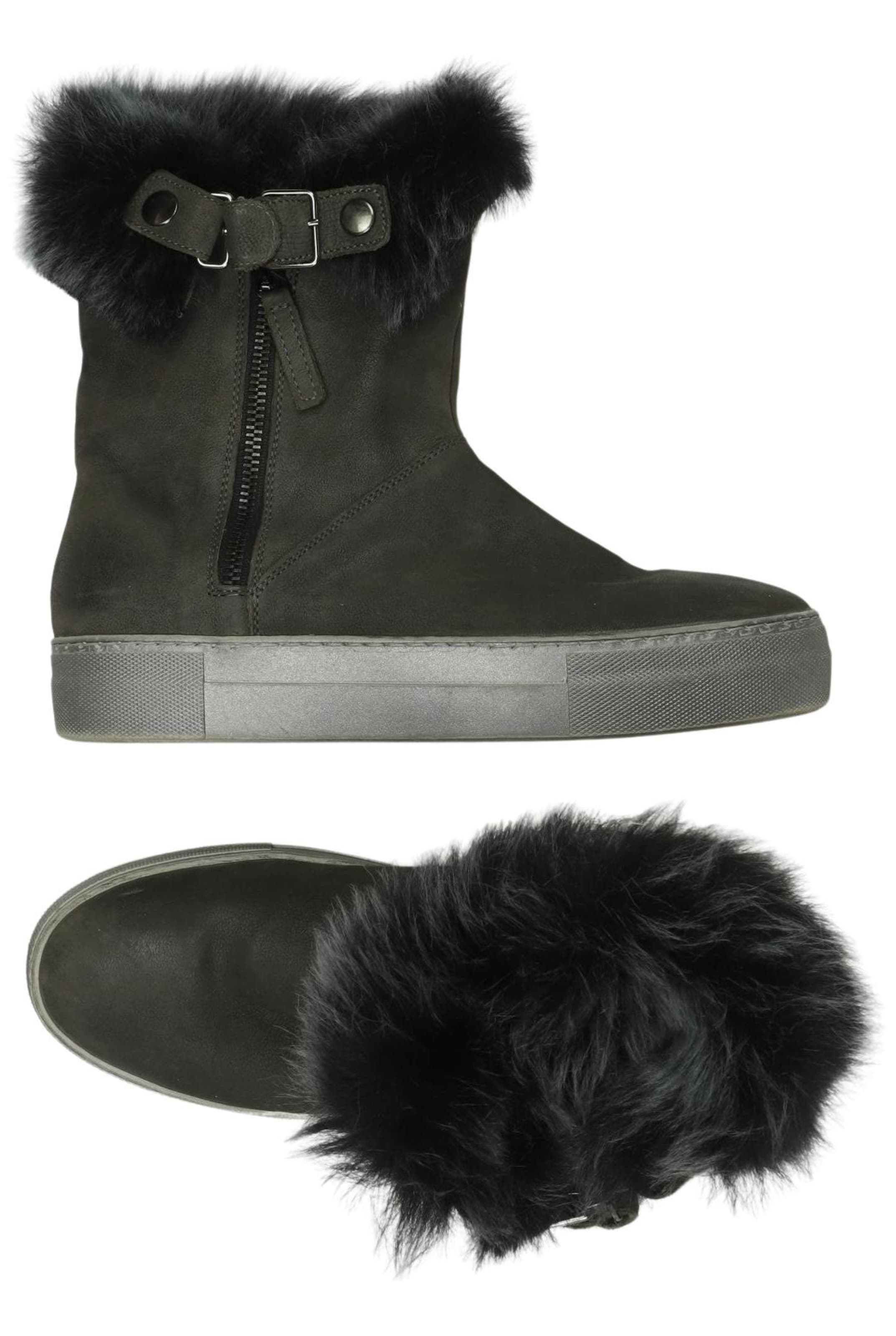 Donna Carolina Dress Boots in 37 in Green: front