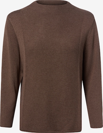 Pull-over Marie Lund en marron : devant